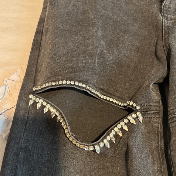 NWT Blue B Embellished Black Women Jeans - Similar to Taylor Swift’s! - Picture 4 of 11